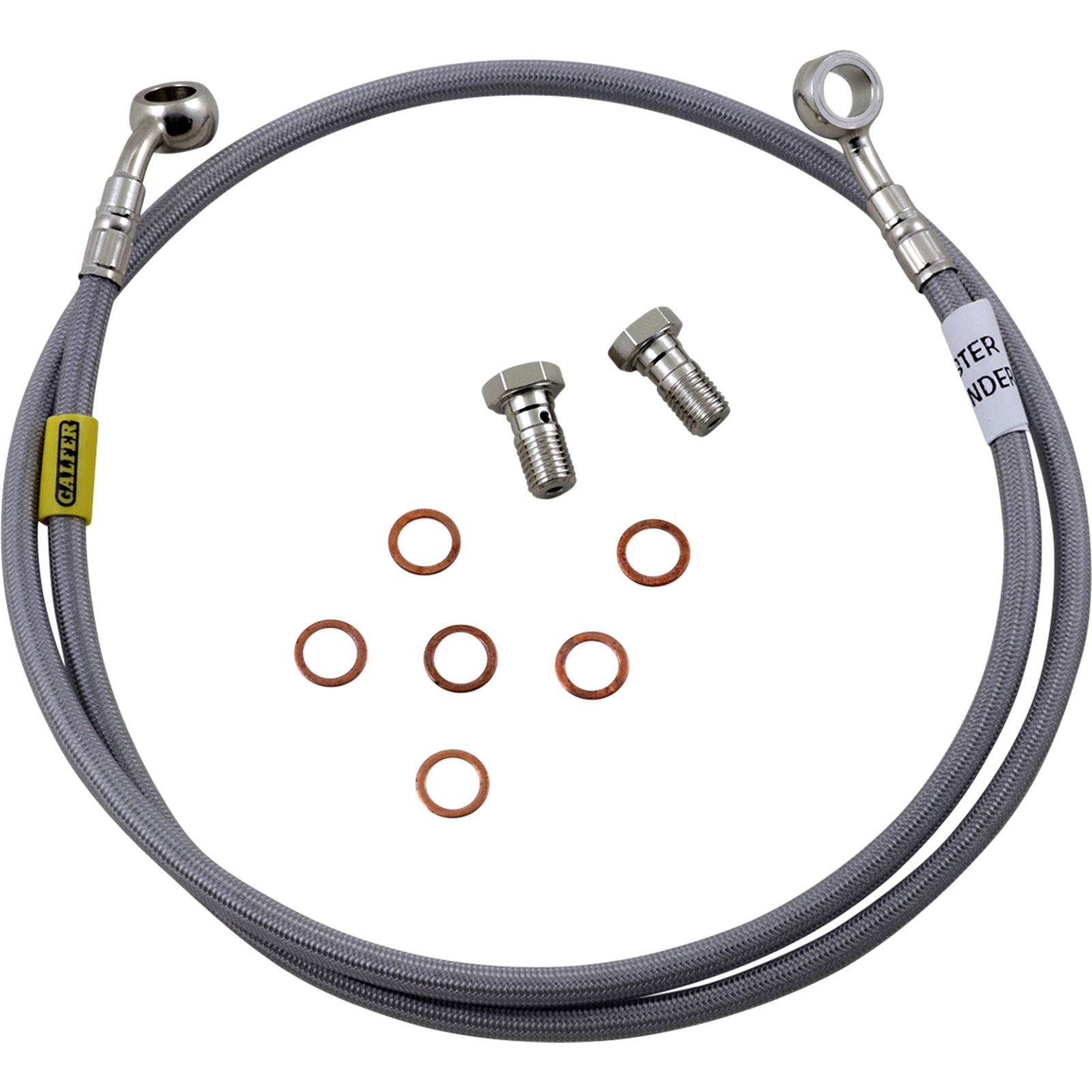 Galfer Brake Line - Stainless Steel for Yamaha TW 200 Front: 2003-2015 FK003D731-1_1048293