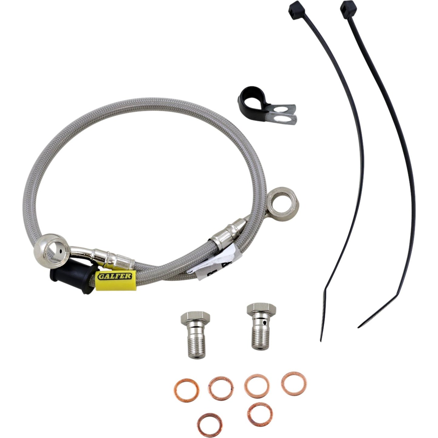 Galfer Brake Line - Stainless Steel for Kawasaki 2017 Z 900 FK003D930R_1048320