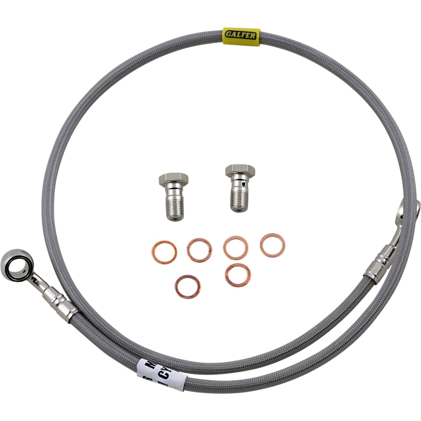Galfer Brake Line - Stainless Steel for Kawasaki 1994-2005 EX500D Ninja 500R FK003D11-1_1048346