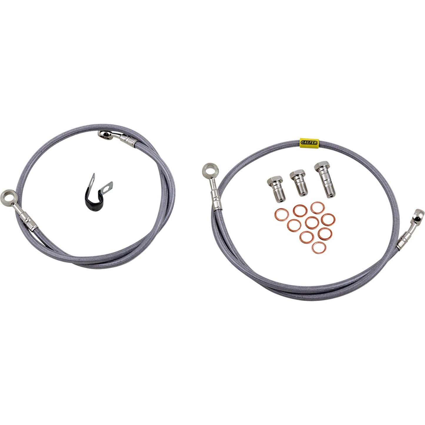 Galfer Brake Line - Stainless Steel for Yamaha 2001-2005 FZ1 FK003D281-2_1048363