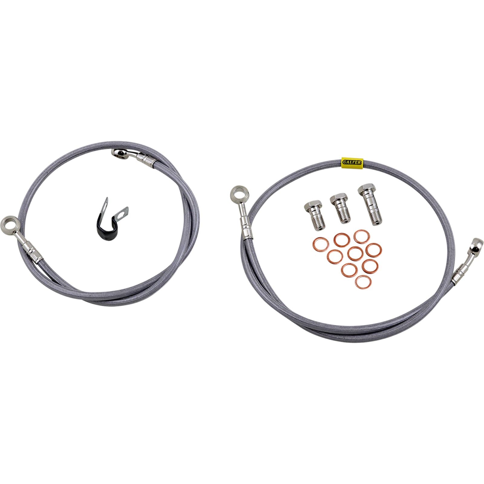 Galfer Brake Line - Stainless Steel for Yamaha 2001-2005 FZ1 FK003D281-2_1048363