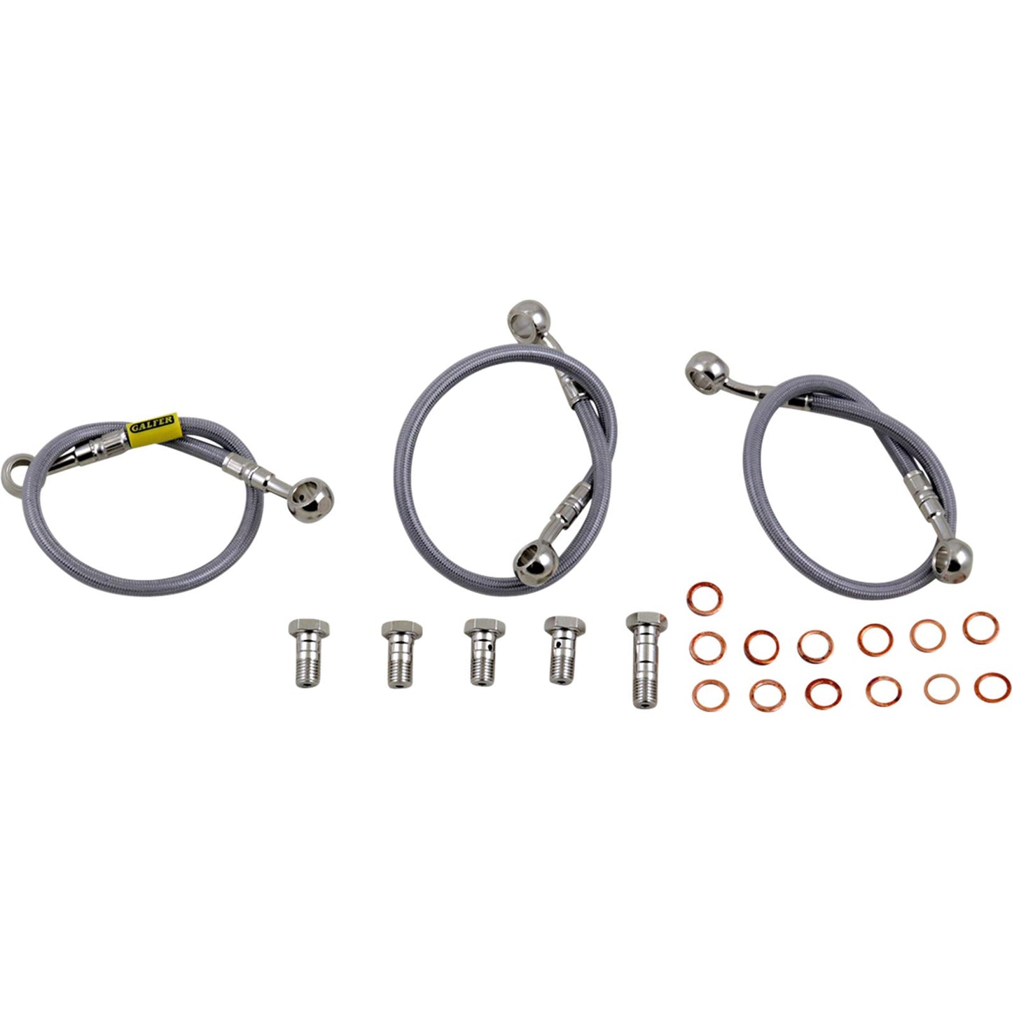 Galfer Brake Line - Stainless Steel for Yamaha 2001-2005 FZ1 FK003D281-3_1048364