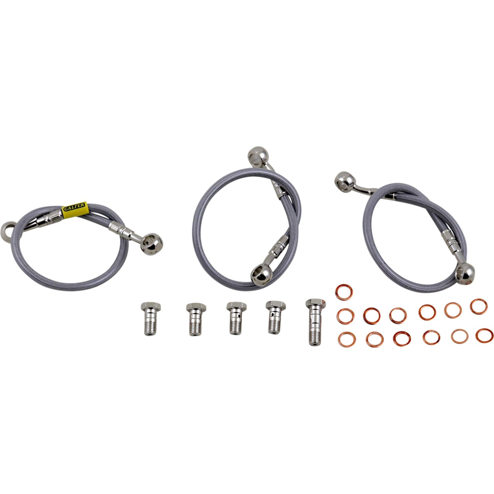Galfer Brake Line - Stainless Steel for Yamaha 2001-2005 FZ1 FK003D281-3_1048364