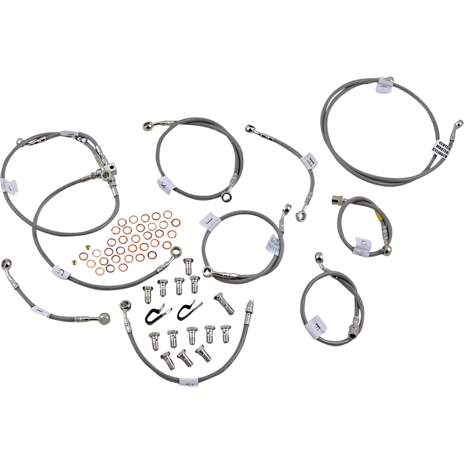 Galfer Brake Line - Stainless Steel [MPN: FK003D323-11]_1048345