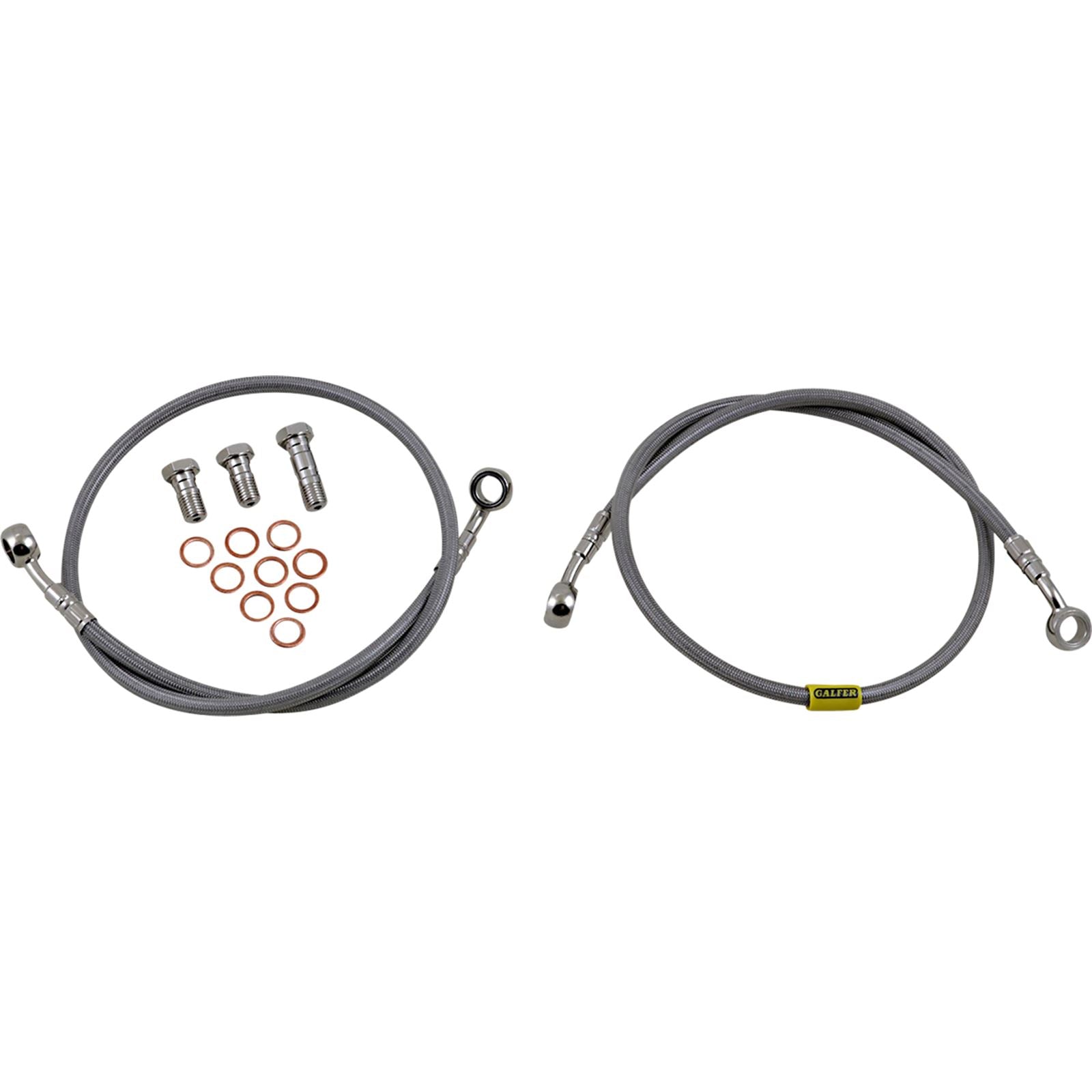 Galfer Brake Line - Stainless Steel for Kawasaki 2004-2005 Ninja ZX-10R FK003D415-2_1048325