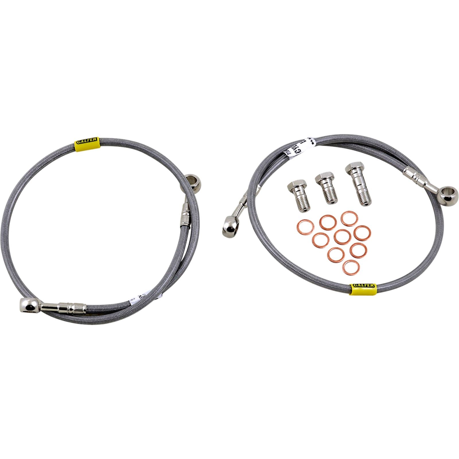 Galfer Brake Line - Stainless Steel for Suzuki 2003-2007 SV 1000 S FK003D443-2_1048331