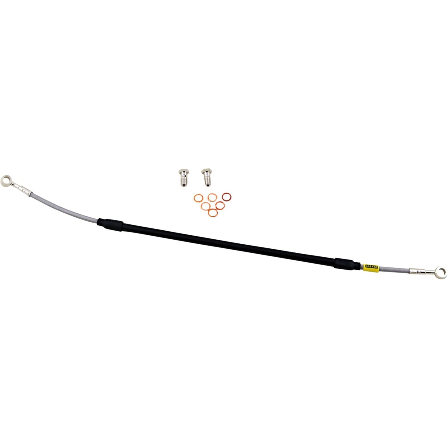 Galfer Brake Line - Stainless Steel for Kawasaki KLX 400 SR Back: 2003-2006 FK003D291R_1048413