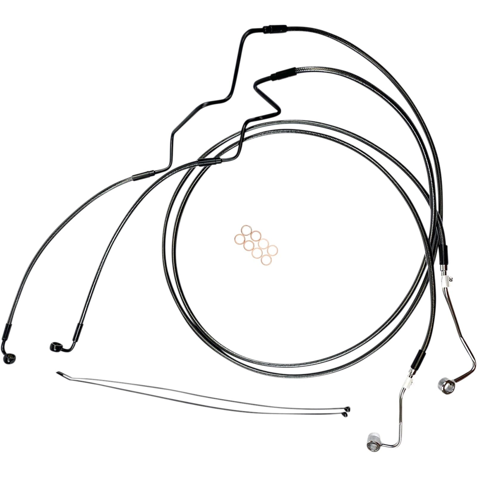 Magnum Brake Line - Front - Designer Lower - Absrad - Black Pearl +2" [MPN: AS470162]_1048390