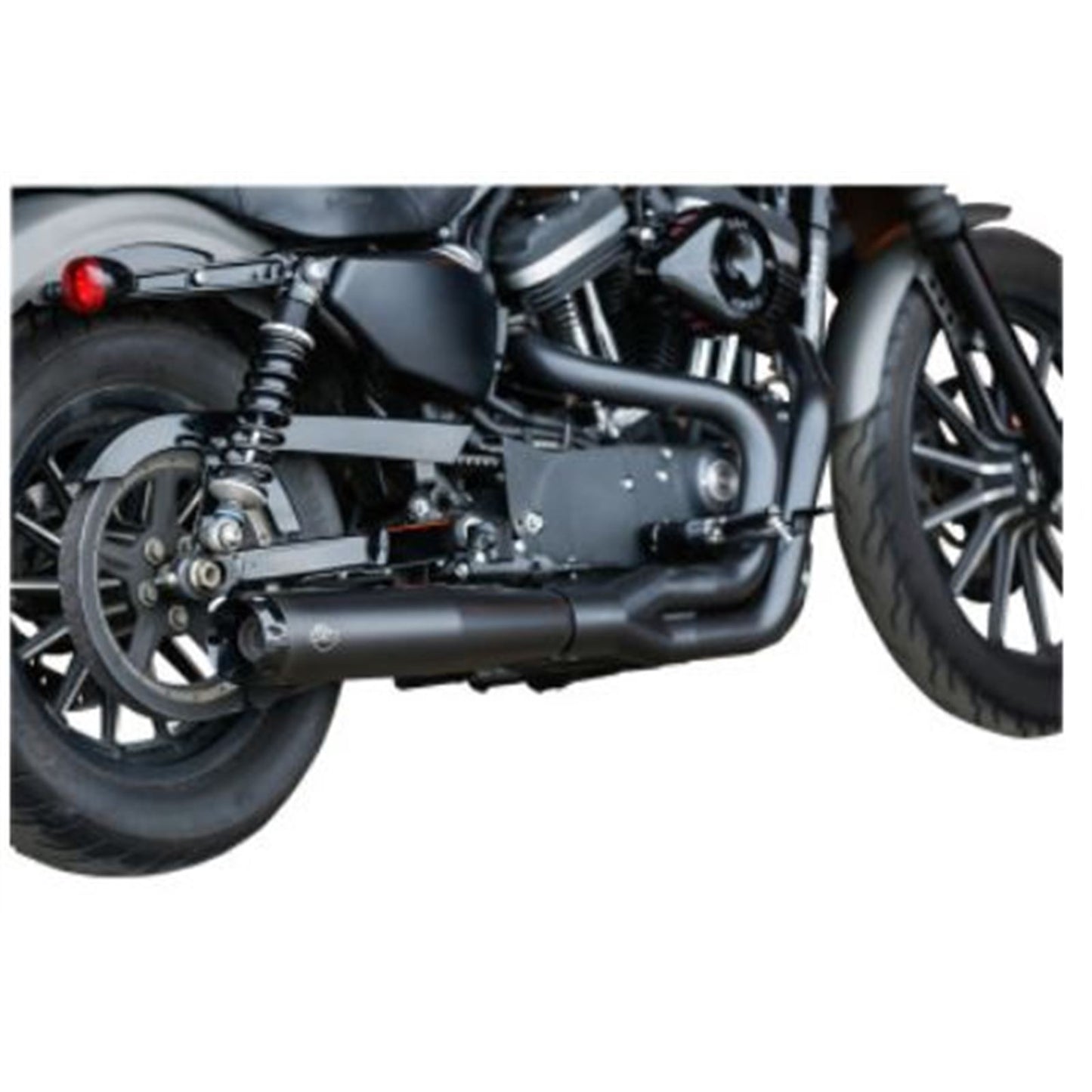 S&S Cycle 2:1 Black Exhaust for '07-'13 XL 550-0951_730682