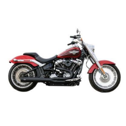 S&S Cycle 2:1 50 State Exhaust for M8 Softail - Black 550-0846B_730686