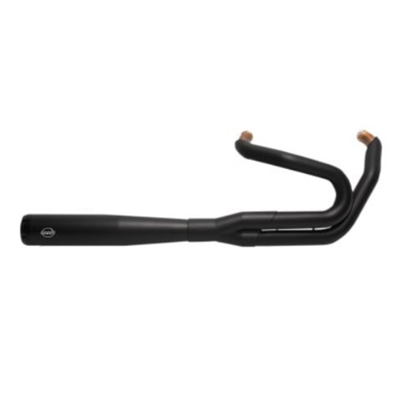 S&S Cycle 2:1 50 State Exhaust for M8 Softail - Black 550-0846B_730687