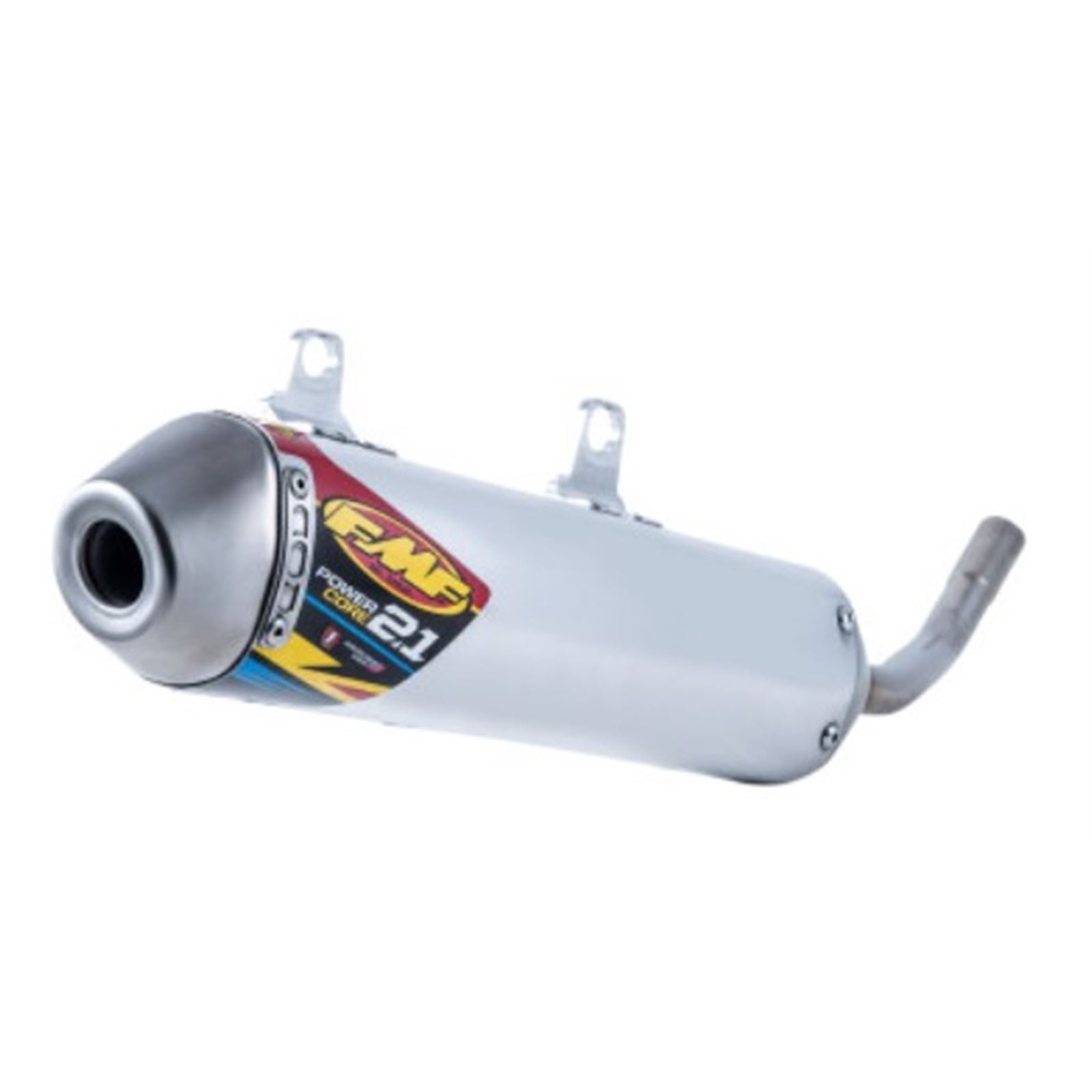 FMF Racing Powercore 2.1 Muffler - Aluminum 025278_678732