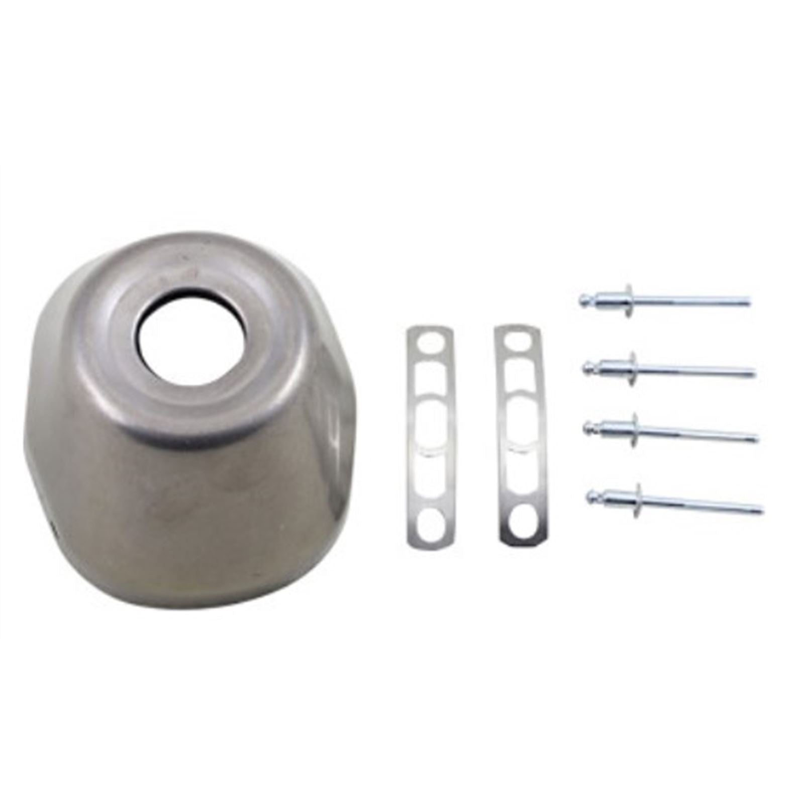 FMF Racing End Cap - Titanium [MPN: 020522]_678761