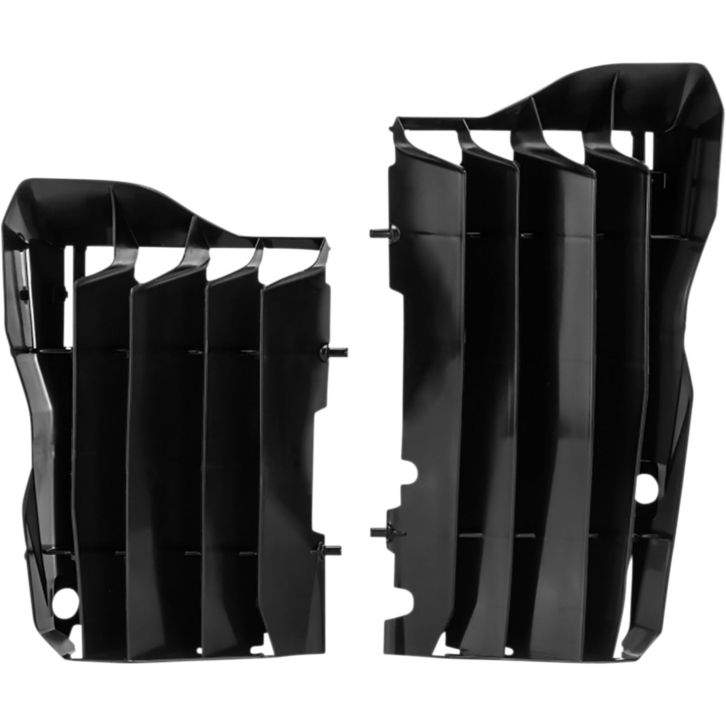 UFO Plastics Radiator Louvers - Black - CRF450 [MPN: AC02455]_1048500