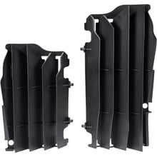 UFO Plastics Radiator Louvers - Black - KXF450 [MPN: AC02470]_1048502
