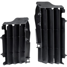 UFO Plastics Radiator Louvers - Black - KXF450 [MPN: AC02470]_1048503