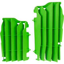 UFO Plastics Radiator Louvers - Green - KXF450 [MPN: AC02471]_1048504
