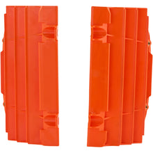 UFO Plastics Radiator Louvers - Orange for KTM [MPN: AC02466]_1048508