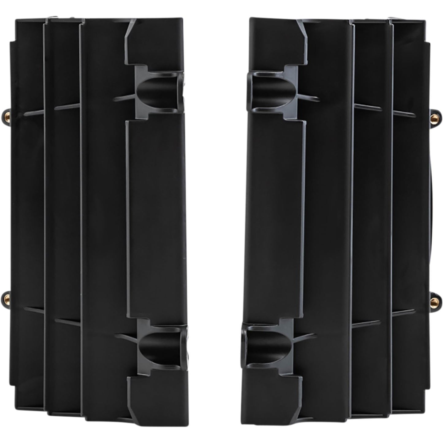 UFO Plastics Radiator Louvers - Black for KTM [MPN: AC02467]_1048509