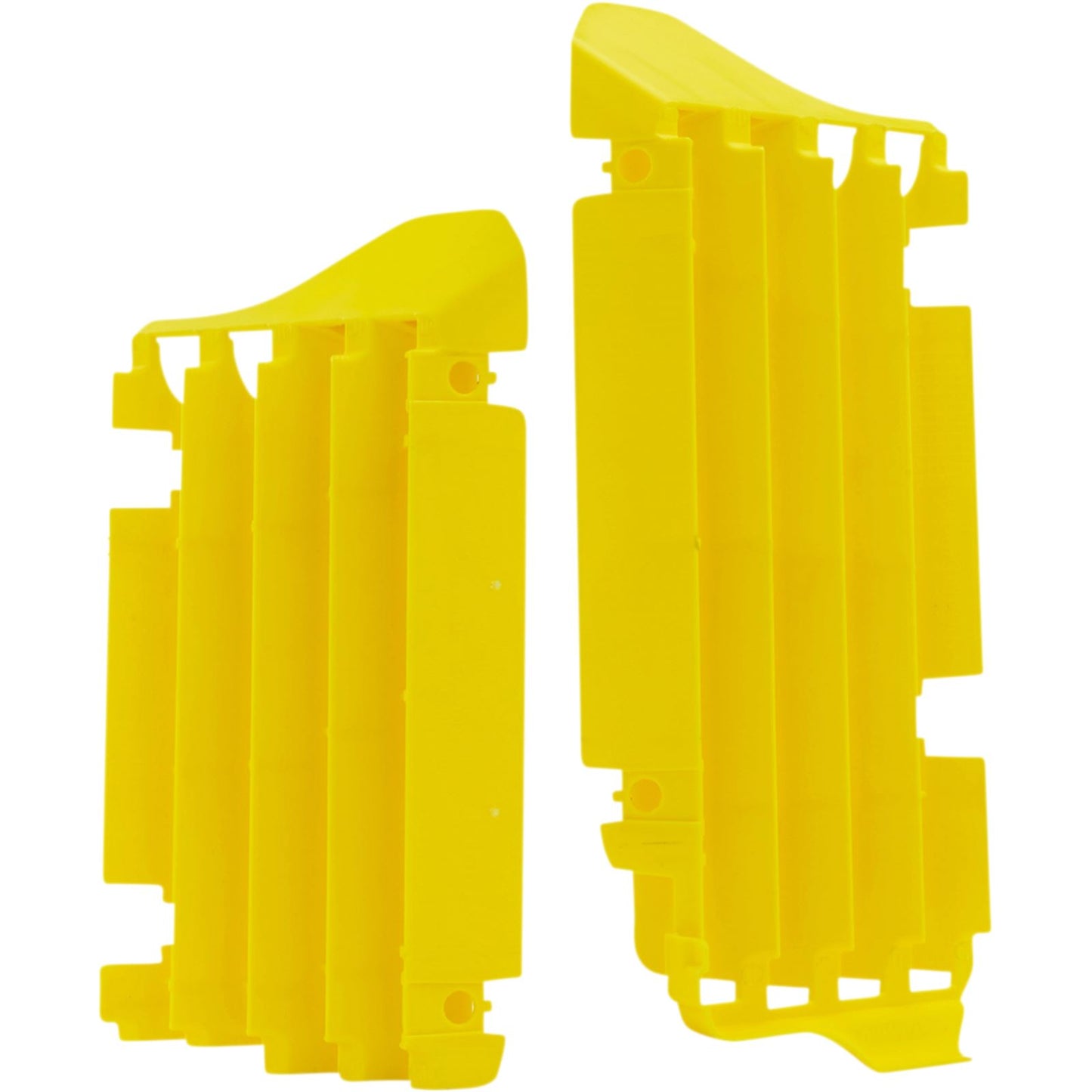 UFO Plastics Radiator Louvers - Yellow - RMZ450 [MPN: AC02463]_1048515