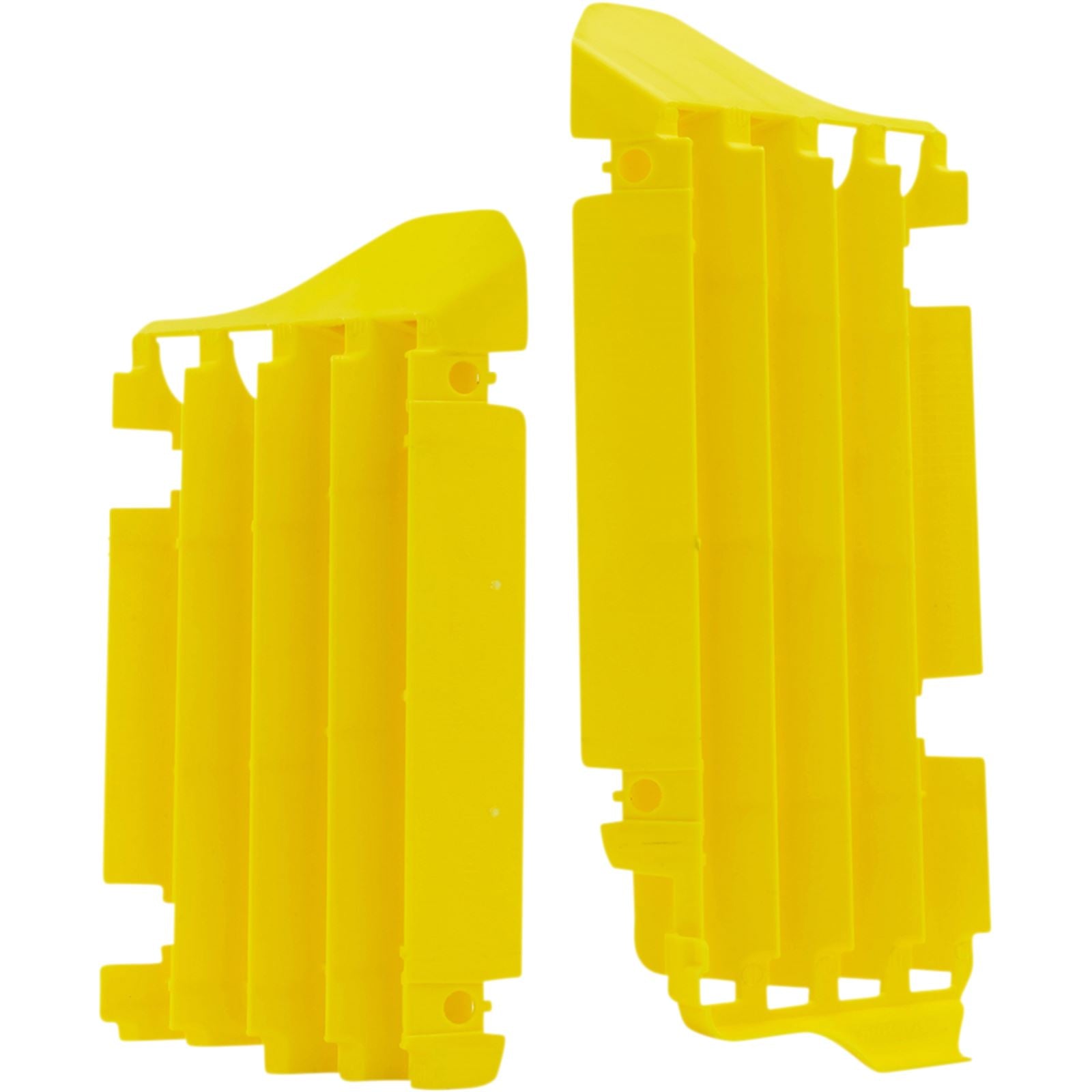 UFO Plastics Radiator Louvers - Yellow - RMZ450 [MPN: AC02463]_1048515