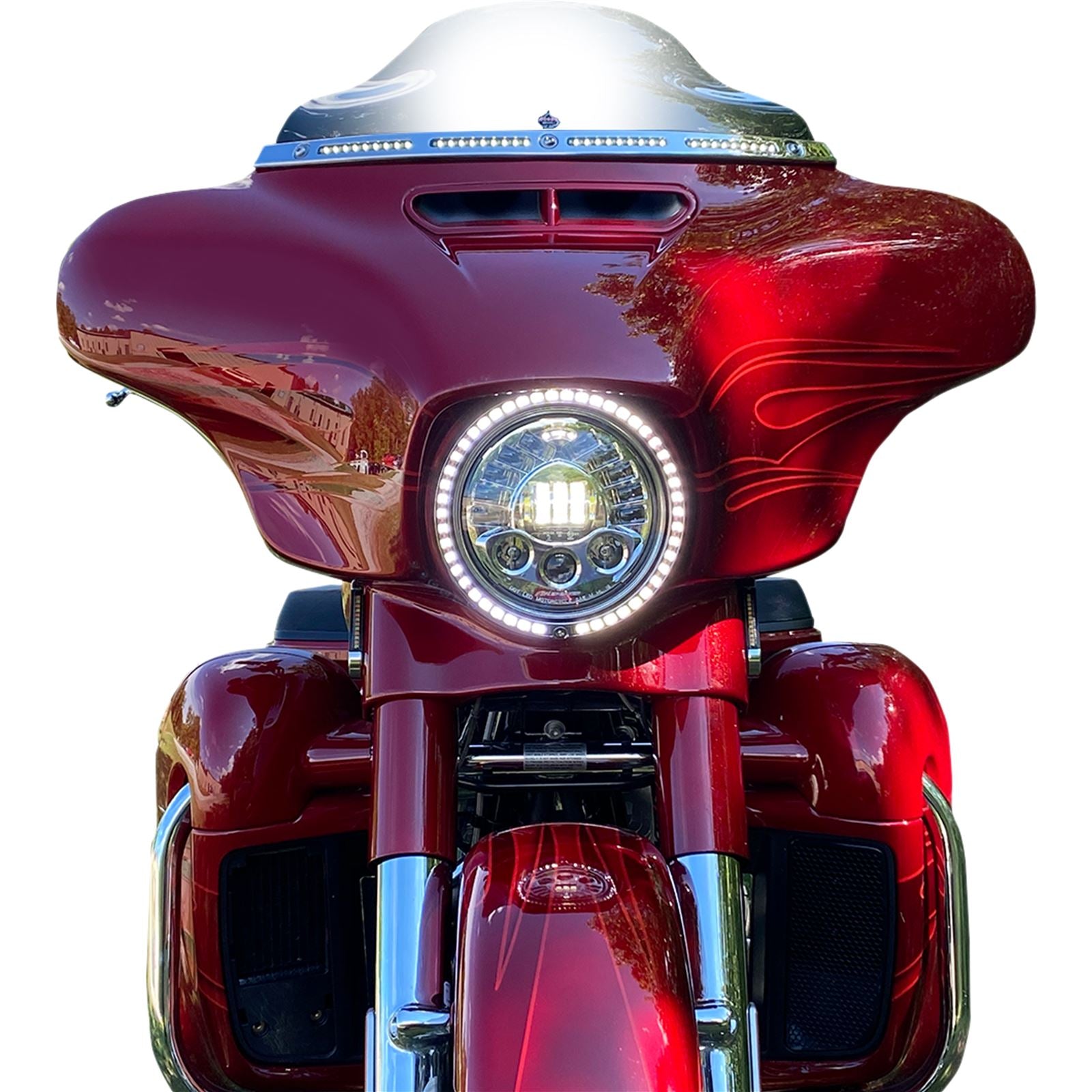 Custom Dynamics Sequential Trim Ring - Chrome PB-7TR-SEQ-2C_1048491