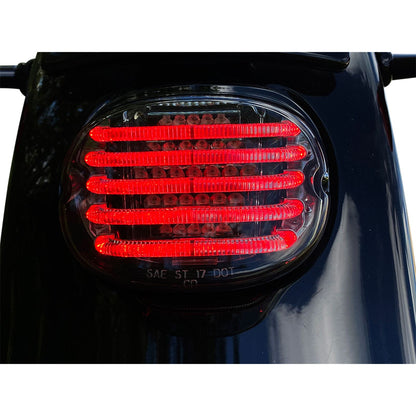Custom Dynamics Taillight/Turn Signal -  Top Window - Smoke Lens PB-TL-INT-TW-S_1048542