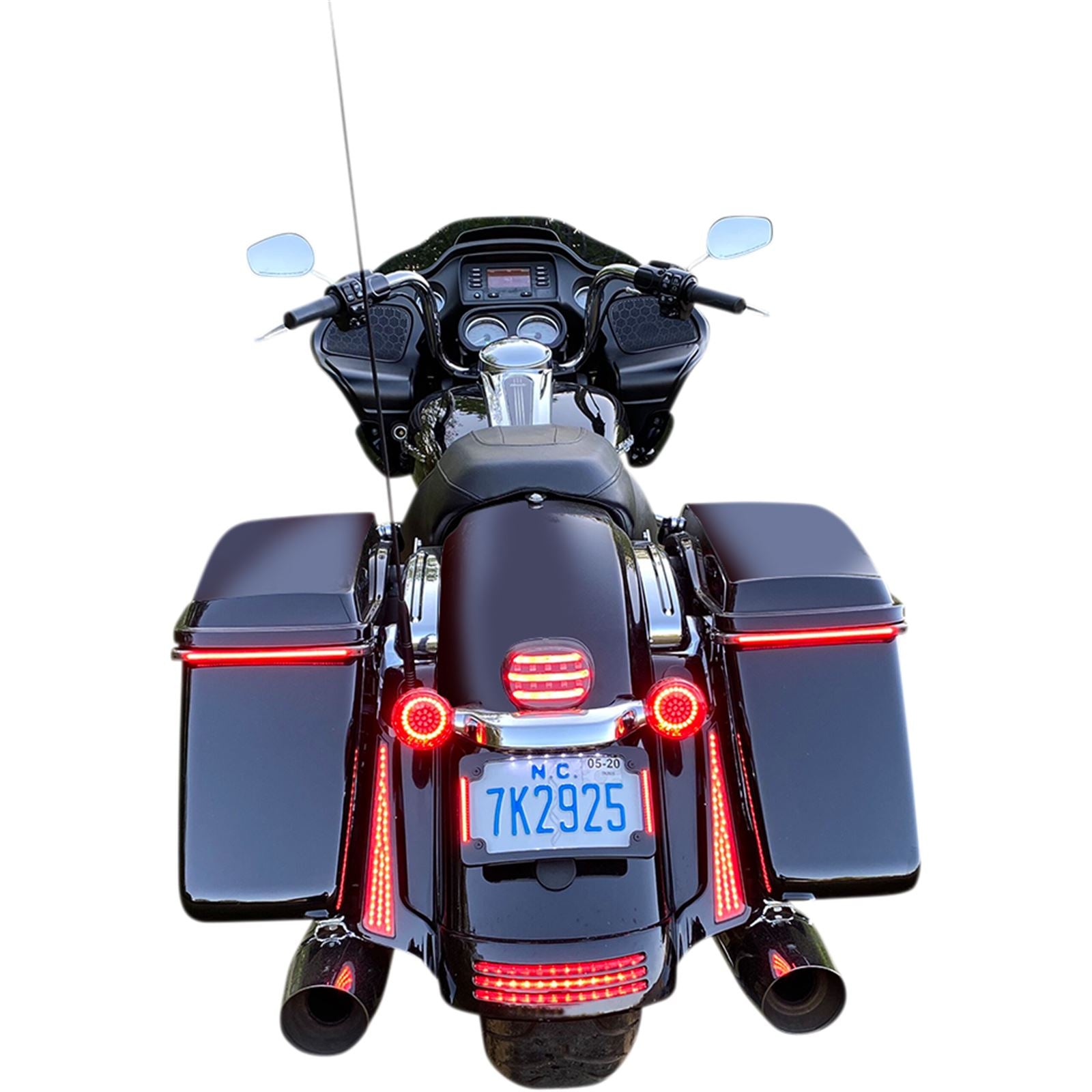 Custom Dynamics LED Rear Turn Signal Insert - Red - 1157 GEN-4-RR-1157_1048527