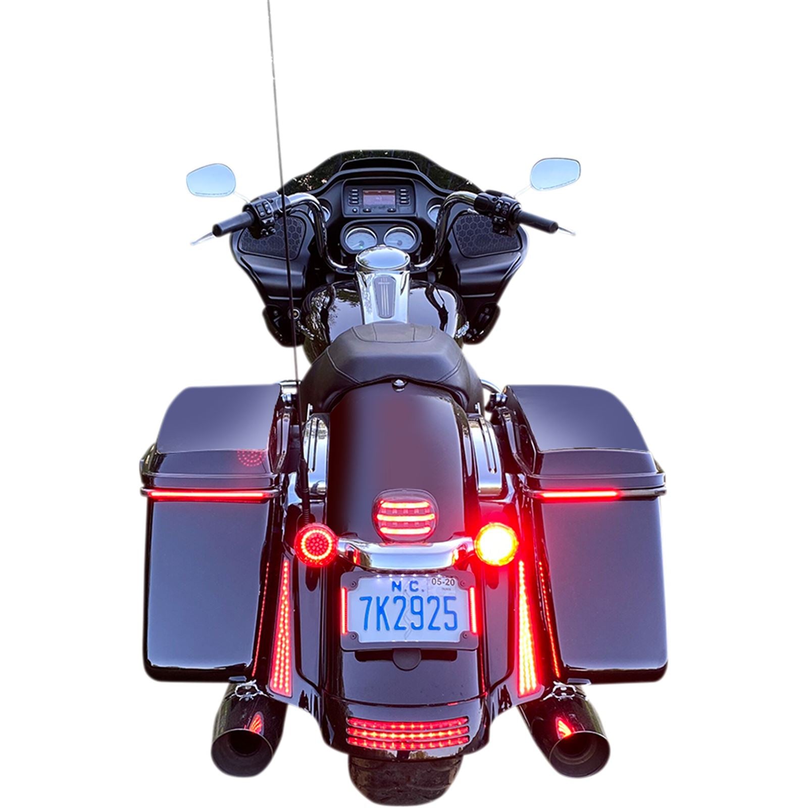 Custom Dynamics LED Rear Turn Signal Insert - Red - 1157 GEN-4-RR-1157_1048528