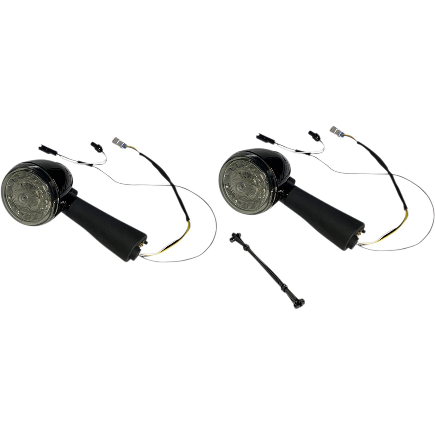 Custom Dynamics Rear LED Turn Signal Ringz - Smoke - Scout PB-SCOUT-RR-BS_1048531