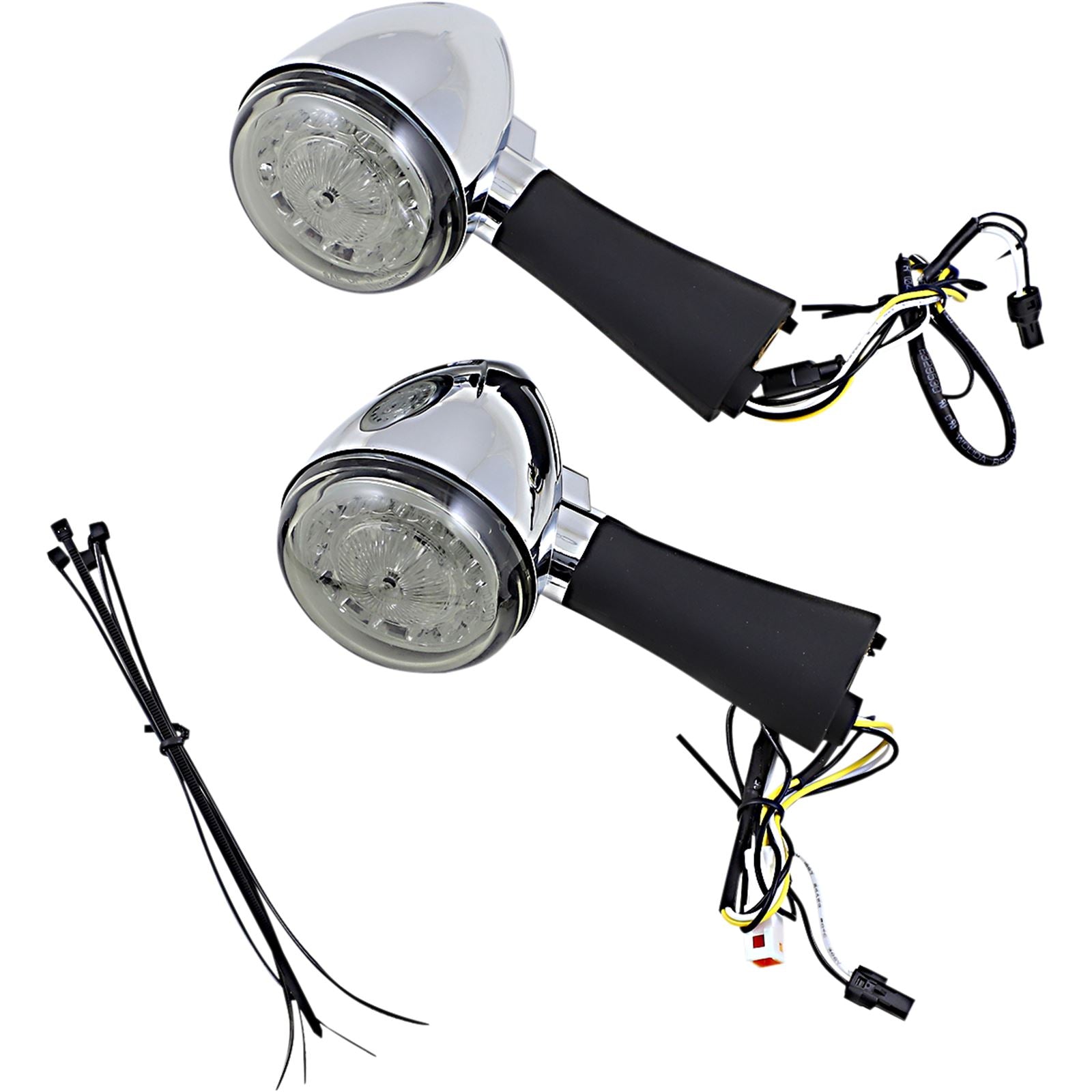 Custom Dynamics Rear LED Tun Signal Ringz - Smoke - Scout PB-SCOUT-RR-CS_1048532