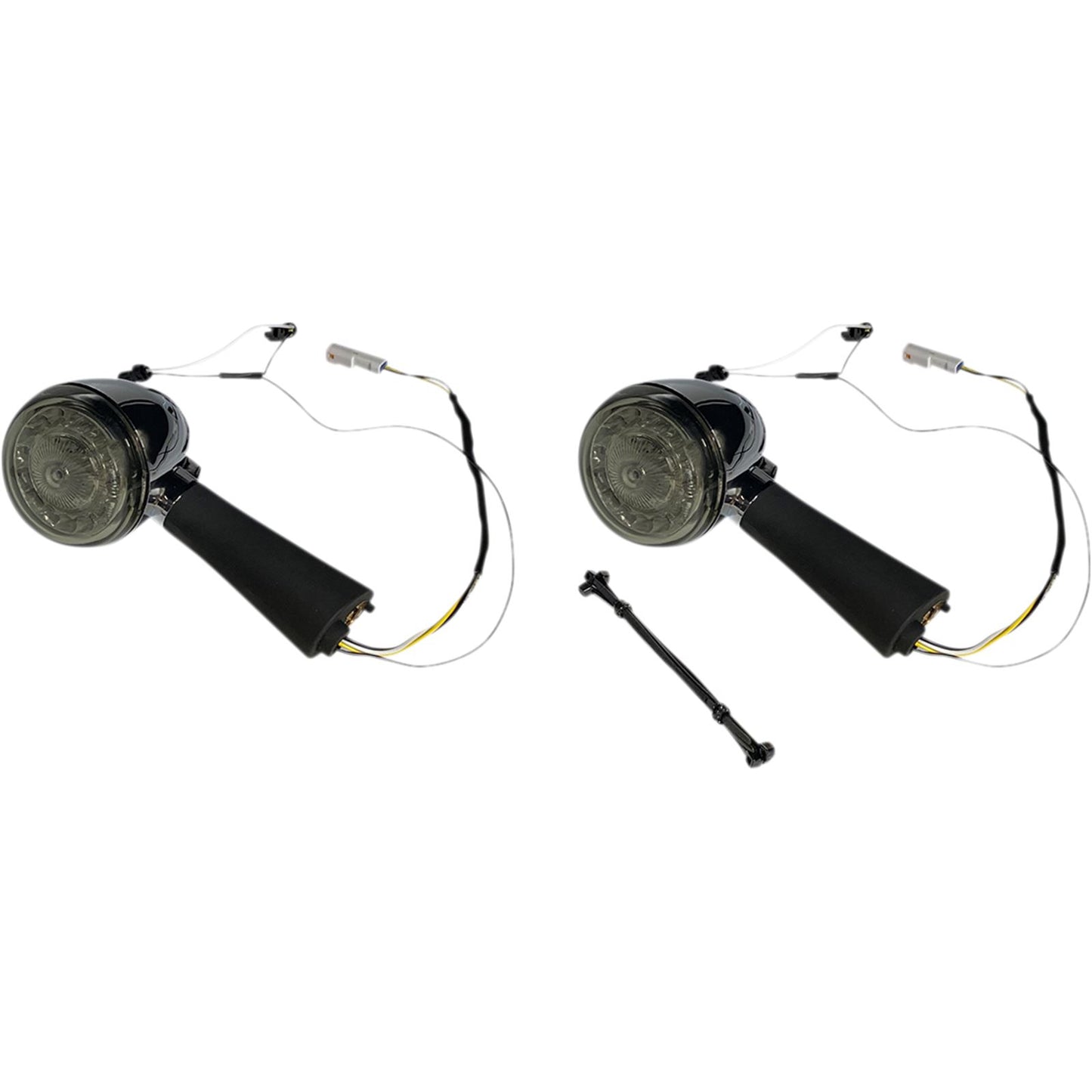 Custom Dynamics Rear LED Tun Signal Ringz - Smoke - Scout PB-SCOUT-RR-CS_1048533
