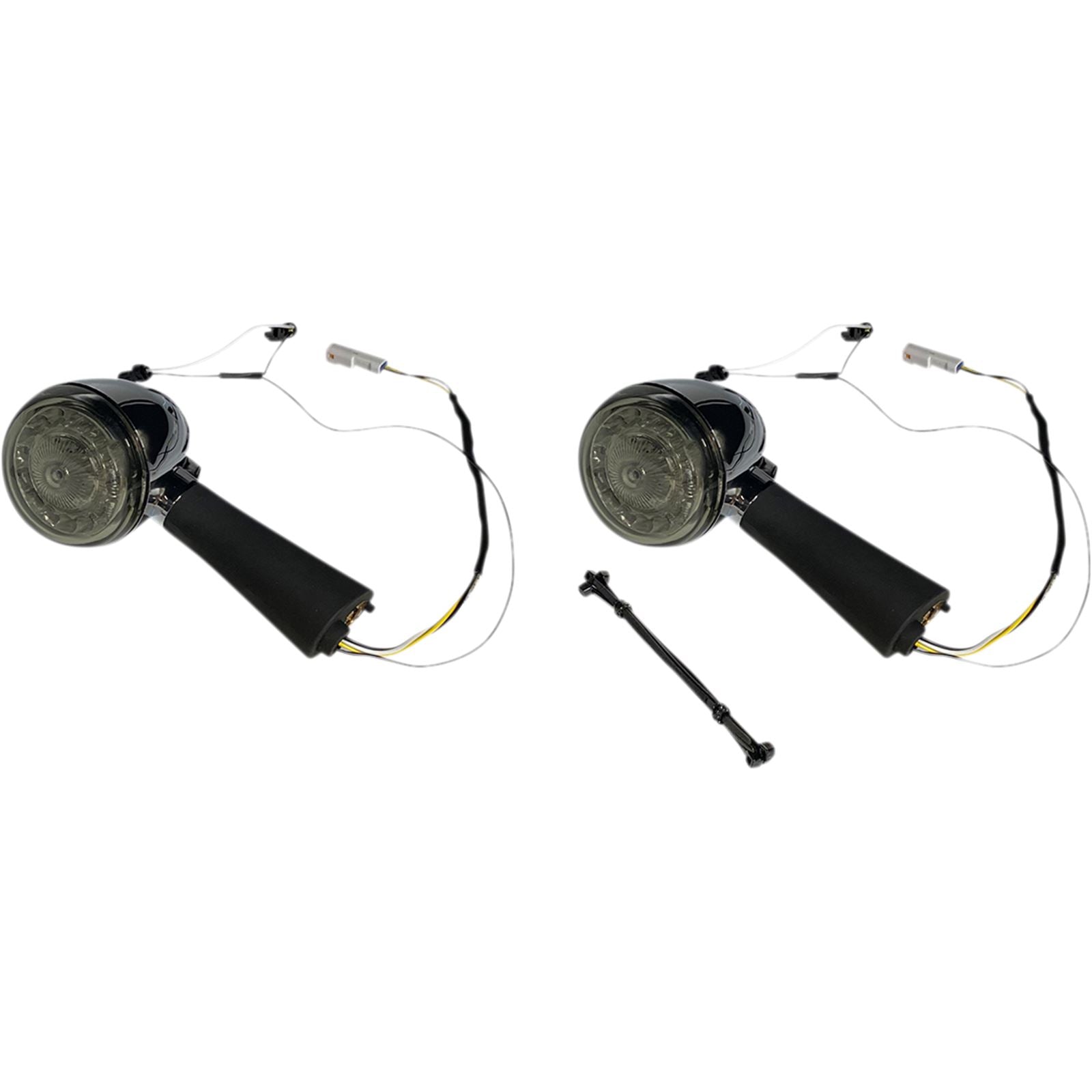 Custom Dynamics Rear LED Tun Signal Ringz - Smoke - Scout PB-SCOUT-RR-CS_1048533