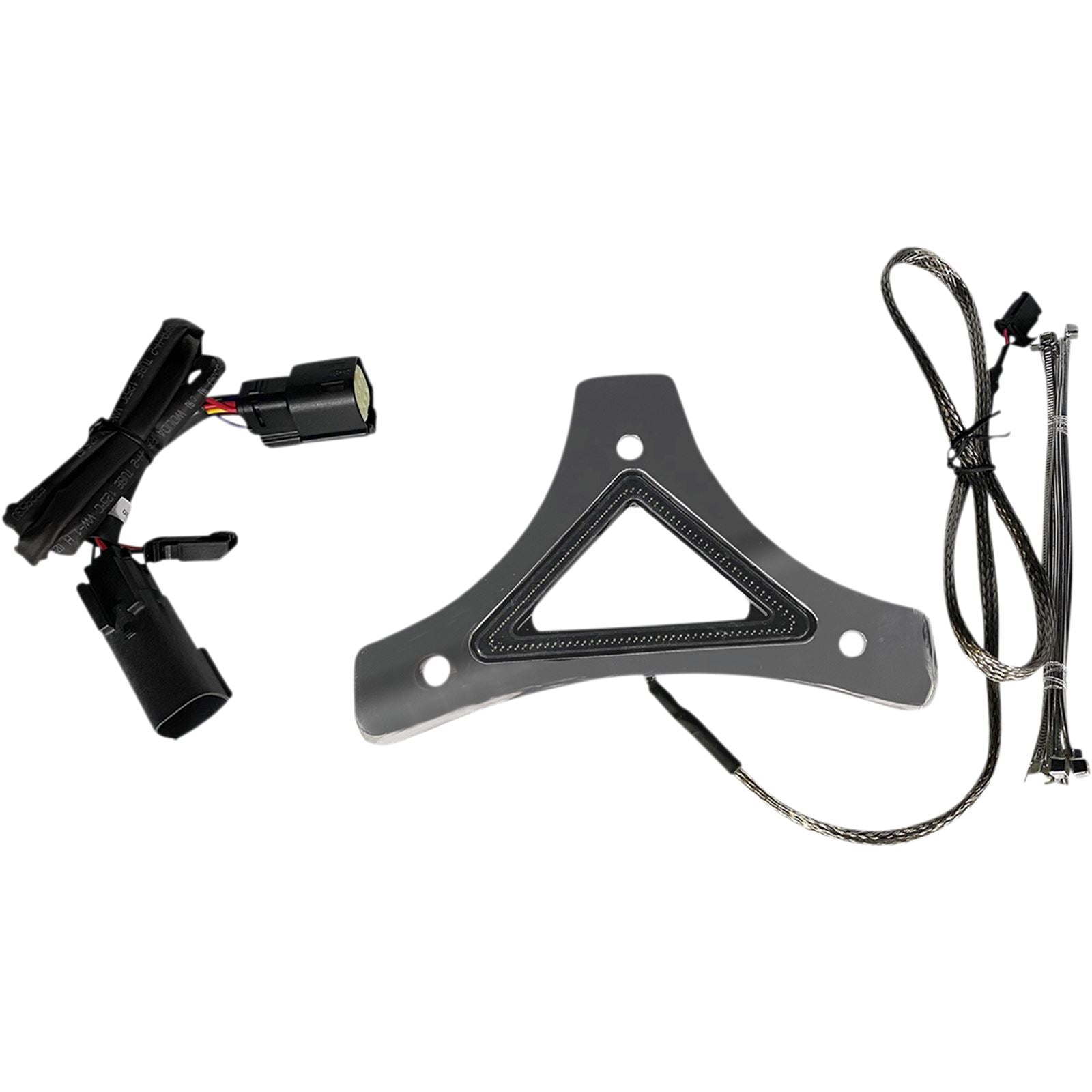 Custom Dynamics LED Backrest Light - Run/Brake - Chrome CD-BR-BCM-C_1048609