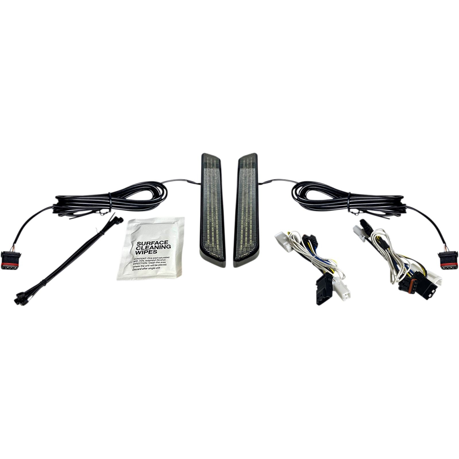 Custom Dynamics LED Fork Light - Smoke - Black CD-FORK-BCM-SB_1048649