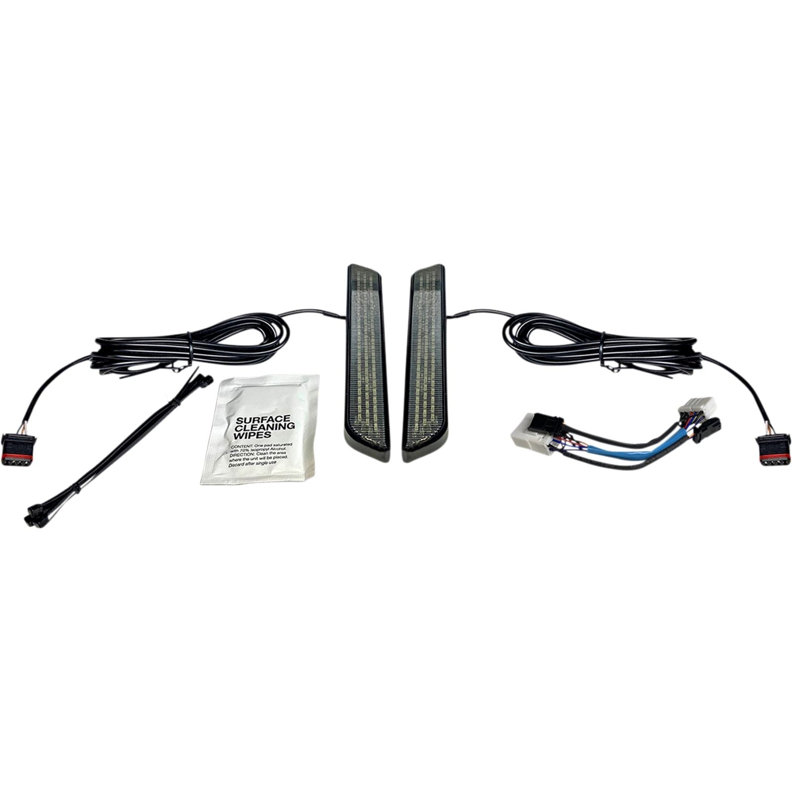 Custom Dynamics LED Fork Light - Smoke - Black CD-FORK-HD-SB_1048653