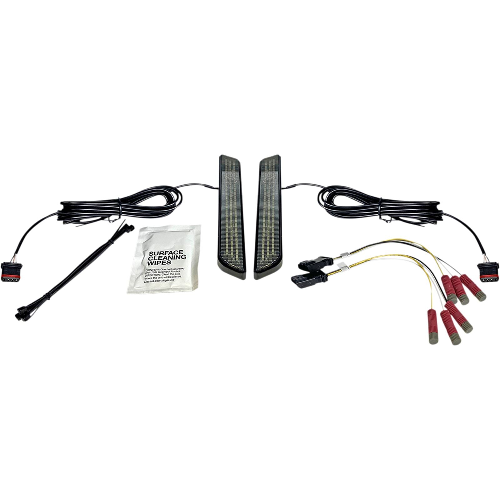 Custom Dynamics LED Fork Light - Smoke - Black CD-FORK-UNV-SB_1048665