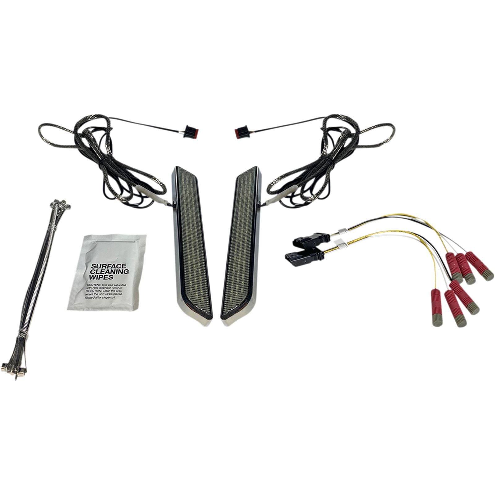 Custom Dynamics LED Fork Light - Smoke - Chrome CD-FORK-UNV-SC_1048666