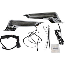 Ciro Filler Panel LED Lights - Chrome/Red [MPN: 40045]_1048667