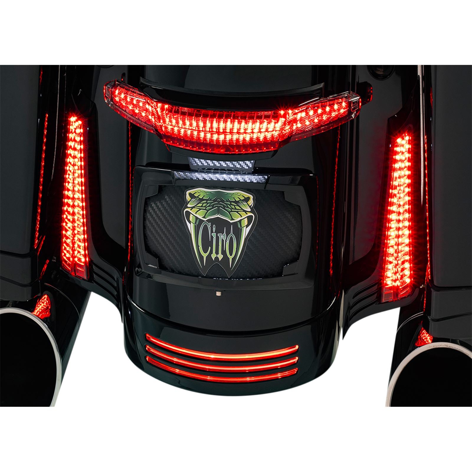 Ciro Filler Panel LED Lights - Black/Red [MPN: 40046]_1048623