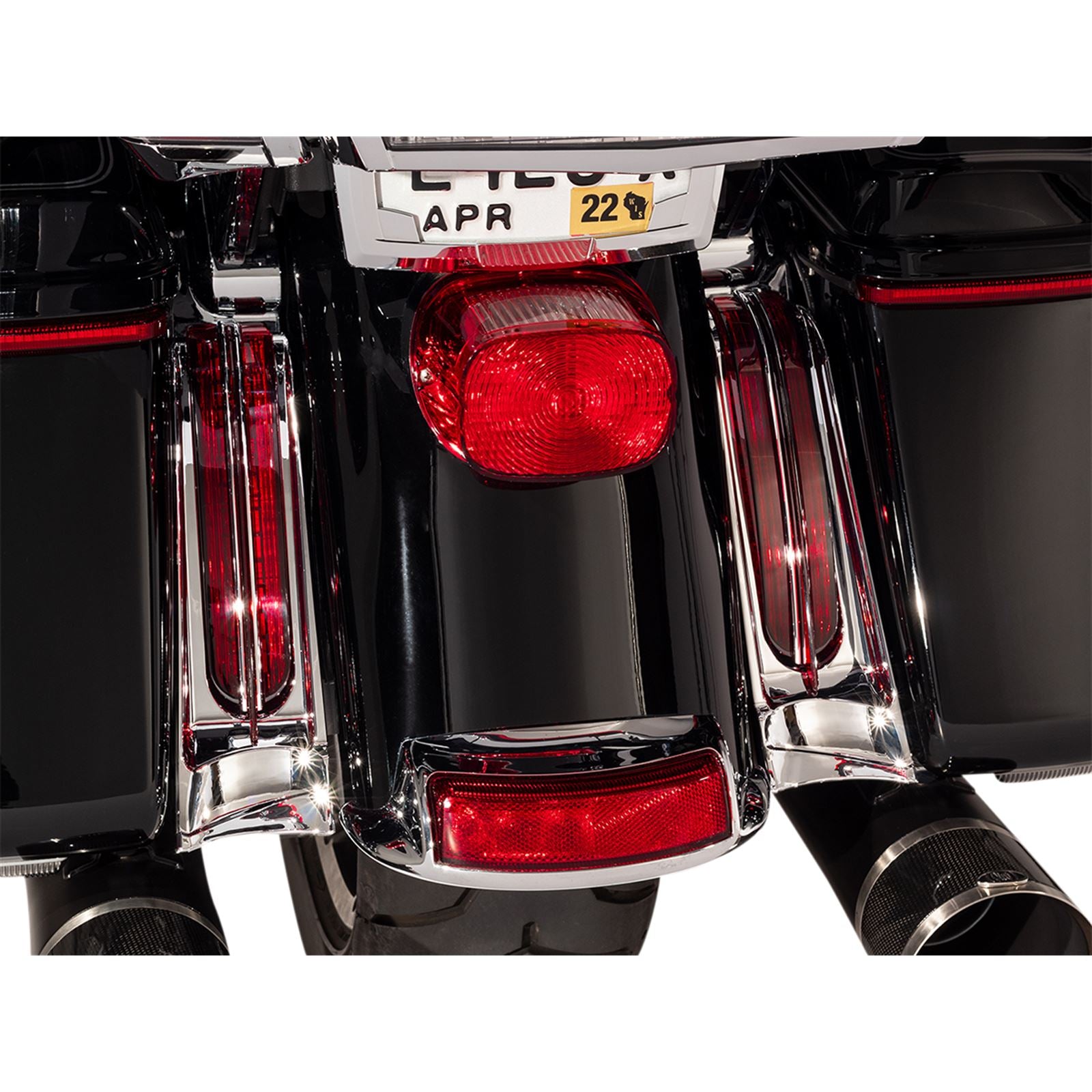 Ciro Filler Panel Lights - Red/Chrome [MPN: 40050]_1048629