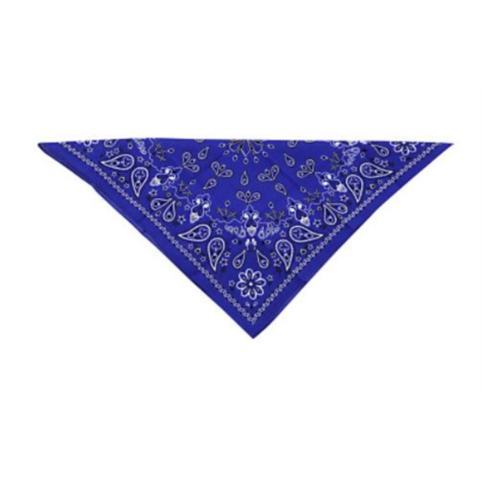 Zan Paisley Cotton Bandana - Navy [MPN: B002]_681564