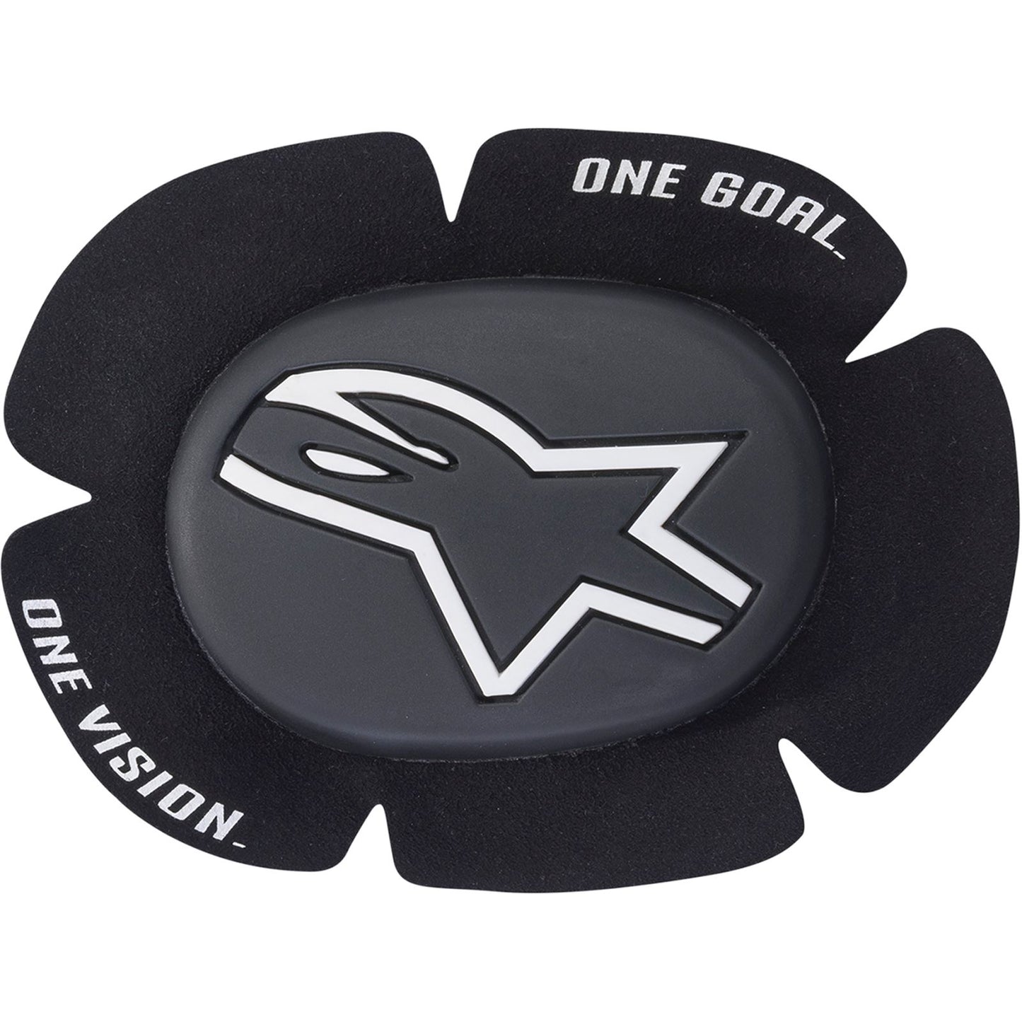Alpinestars GP Sport Evo Knee Sliders - Black/White [MPN: 6403020-12]_1048885