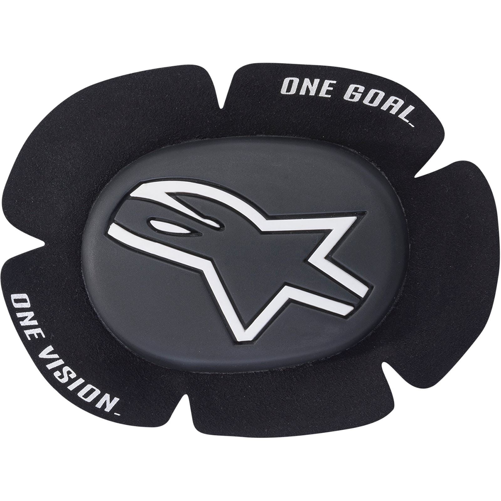 Alpinestars GP Sport Evo Knee Sliders - Black/White [MPN: 6403020-12]_1048885