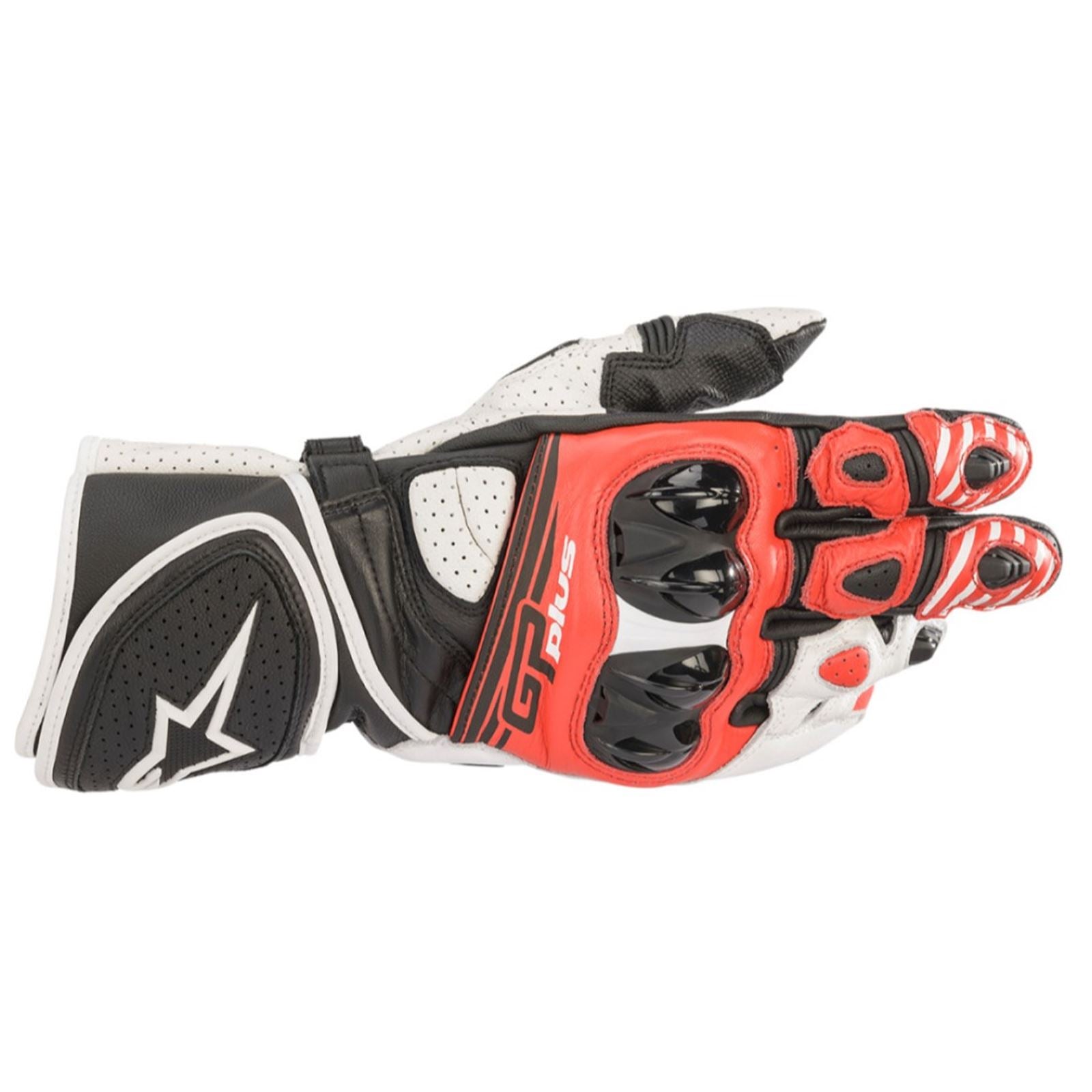 Alpinestars GP+R V2 Gloves - Black/White/Red -3XL [MPN: 3556520-1304-3X]_764439