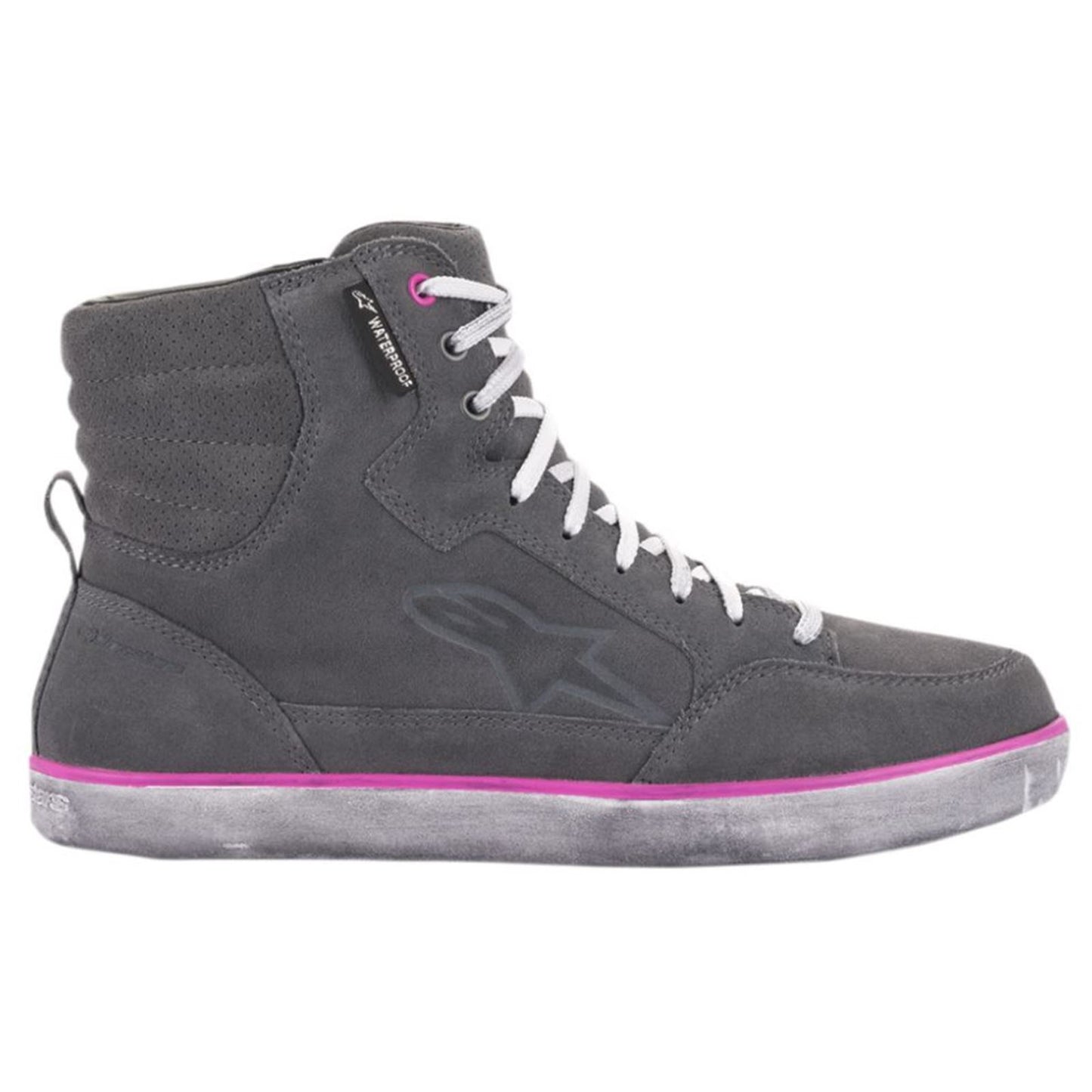 Alpinestars J-6 Waterproof Women's Shoes - Gray/Pink - US 6.5 [MPN: 254222090956.5]_792424