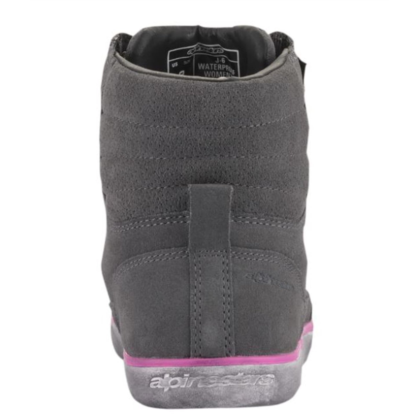 Alpinestars J-6 Waterproof Women's Shoes - Gray/Pink - US 9 [MPN: 254222090959]_792506