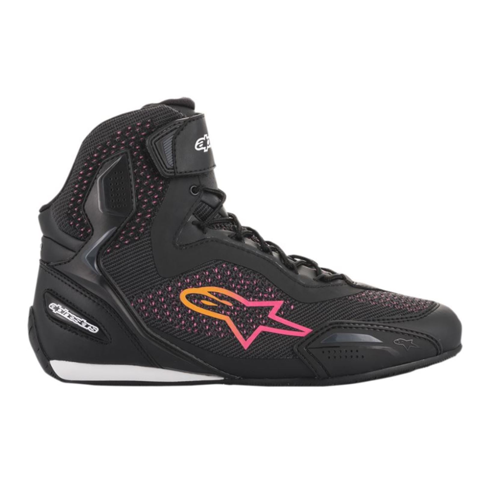 Alpinestars Stella Faster-3 Rideknit Shoes - Black/Yellow/Pink - US 11.5 [MPN: 2510520143911.5]_792633