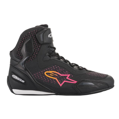 Alpinestars Stella Faster-3 Rideknit Shoes - Black/Yellow/Pink - US 11.5 [MPN: 2510520143911.5]_792633