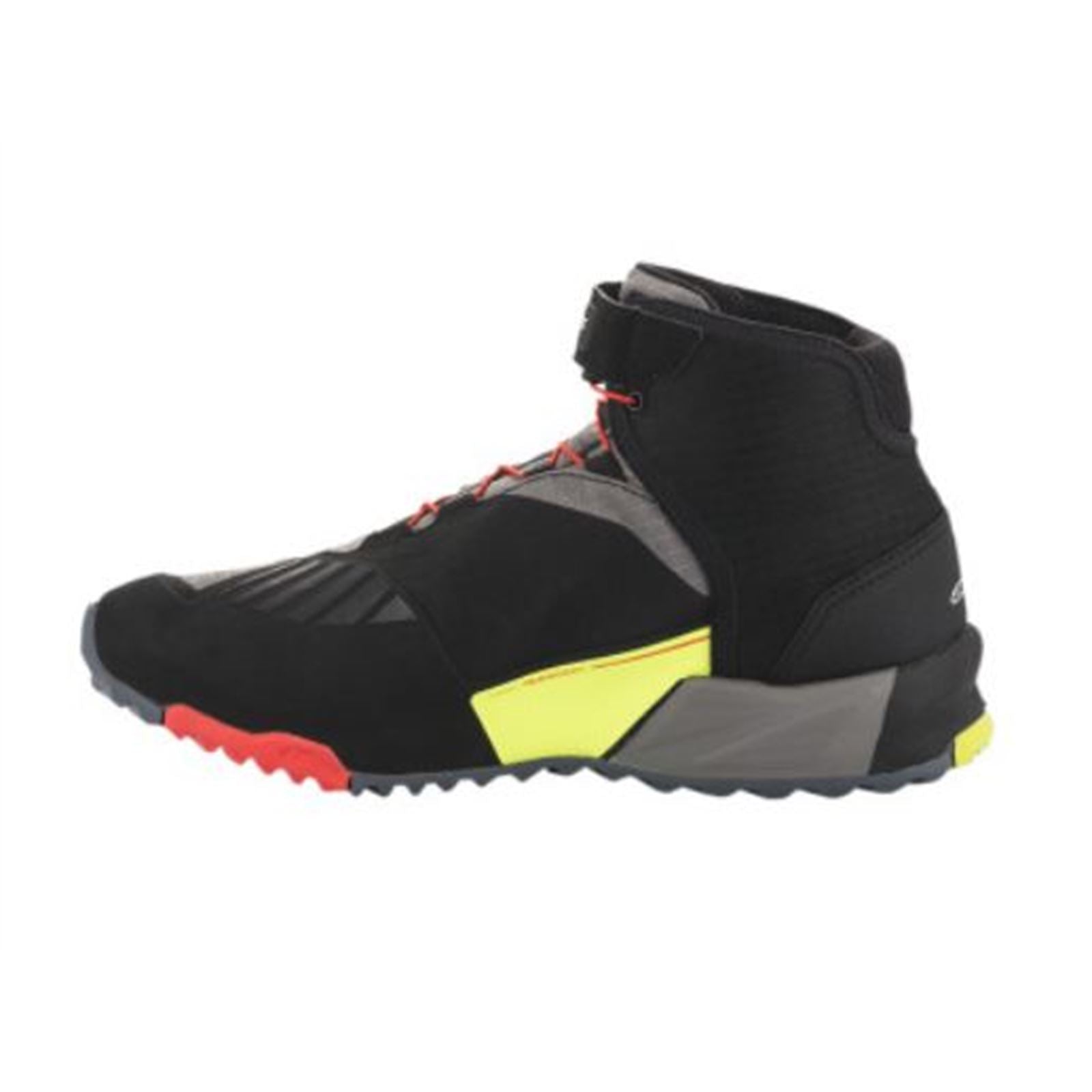 Alpinestars CR-X Drystar® Shoes - Black/Red/Yellow Fluorescent - US 14 [MPN: 2611820153814]_792897